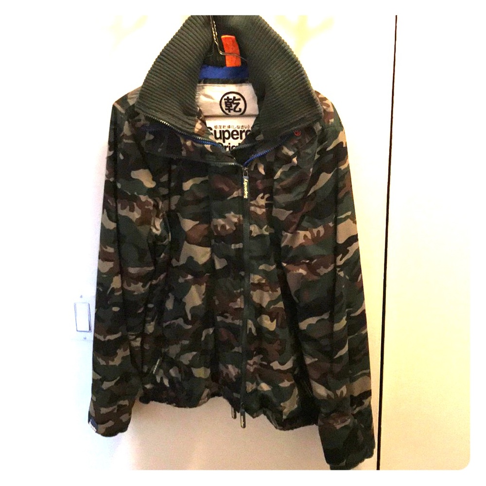 Superdry Camo Rain Jacket